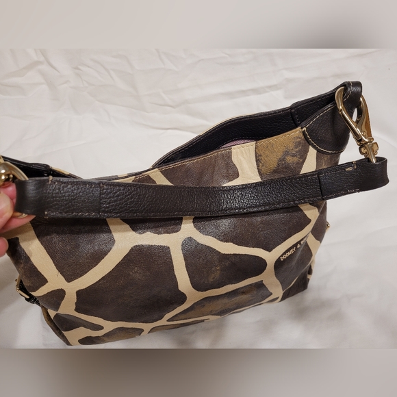 Dooney and Bourke Giraffe Print Shoulder Bag - Picture 15 of 16